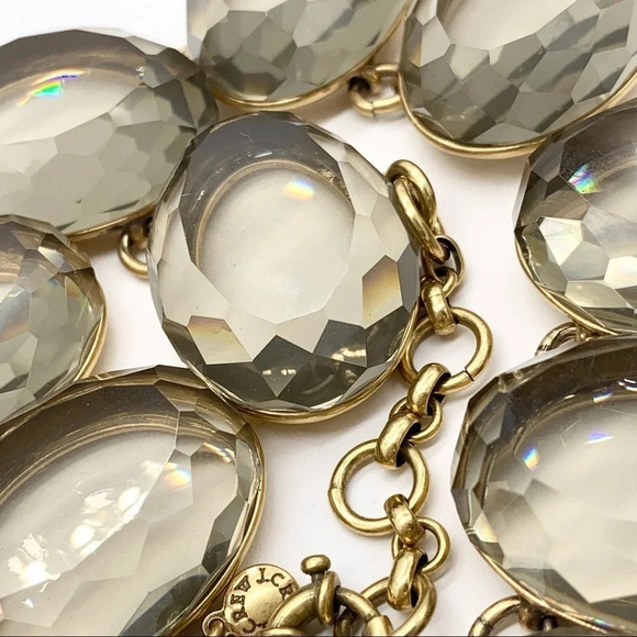 J. Crew Bold Smoky Jeweled Necklace - Picture 3 of 5